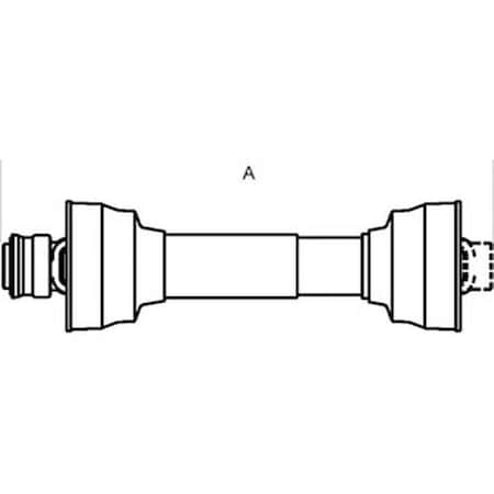 Aftermarket Domestic Shaft Less Implement Yoke A-14001448-AI
